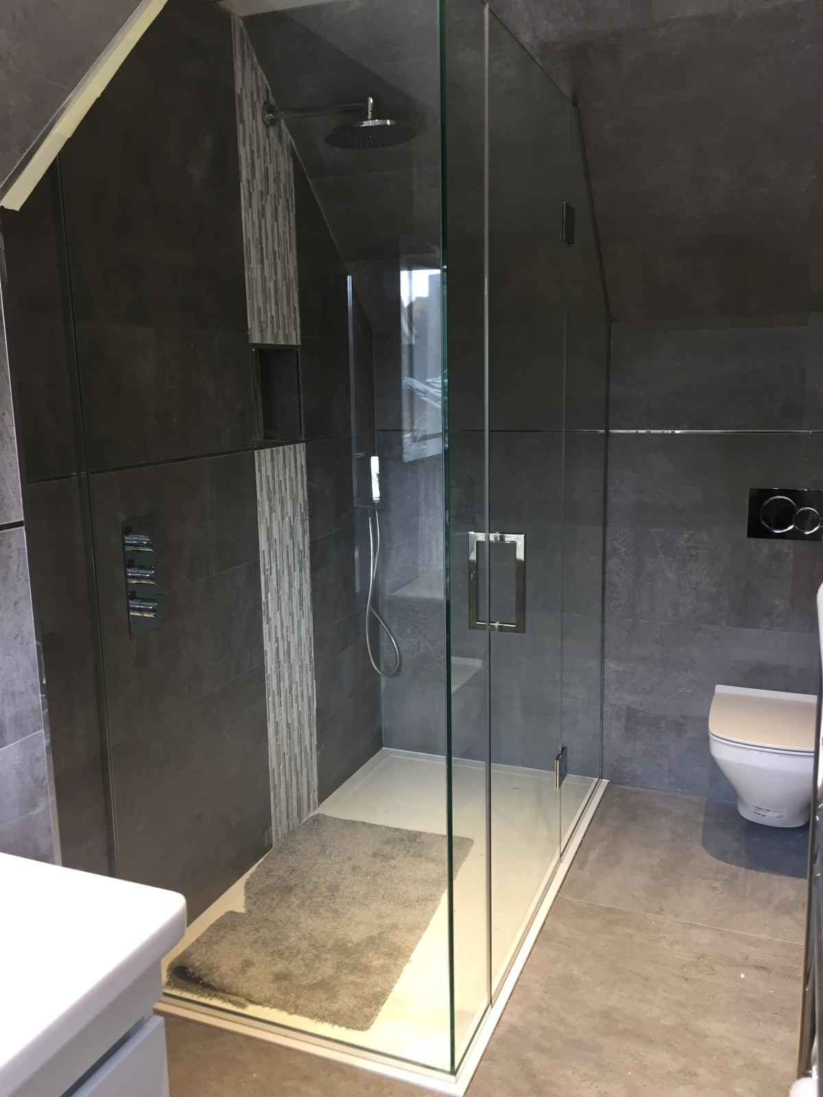 Bespoke shower enclosure